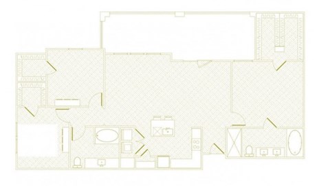 TBS C1 floor plan at Reveal  at Bayside, Rowlett